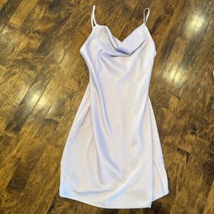 Urban Outfitters Lavender Cowl Neck Dress